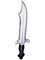 20" Inflatable Costume Accessory Barbarian Viking Assassin Pirate Knife Sword